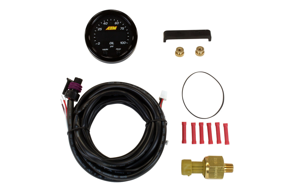 AEM X-SERIES FLUID PRESSURE GAUGE KIT