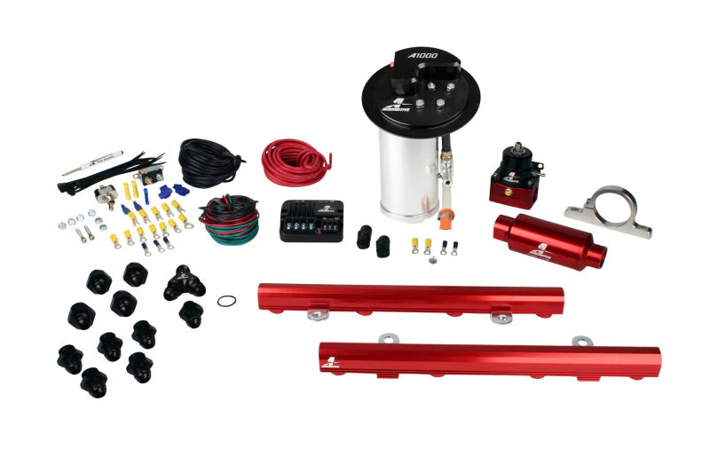AEROMOTIVE 10-17 MUSTANG GT STEALTH A100 STREET FUEL PUMP SYSTEM W/FUEL RAILS
