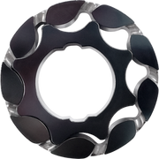 Boundary 2011+ Ford Coyote Mustang/GT350 Billet Black Oil Pump Gear - Vane Ported MartenWear Treated